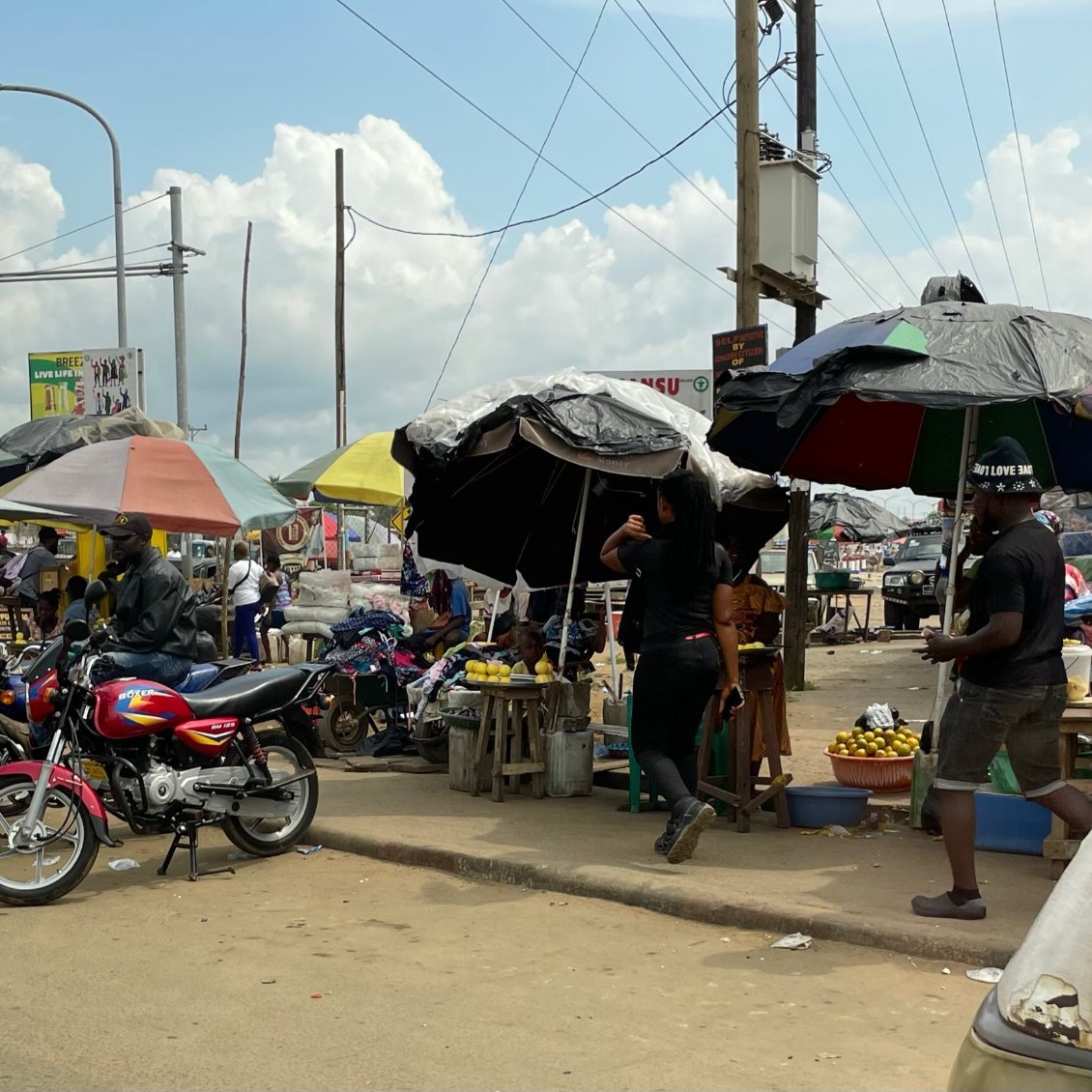 Liberia 2 roadside market