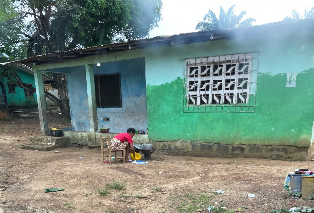 Liberia Typical laundry method (NOT OCF)