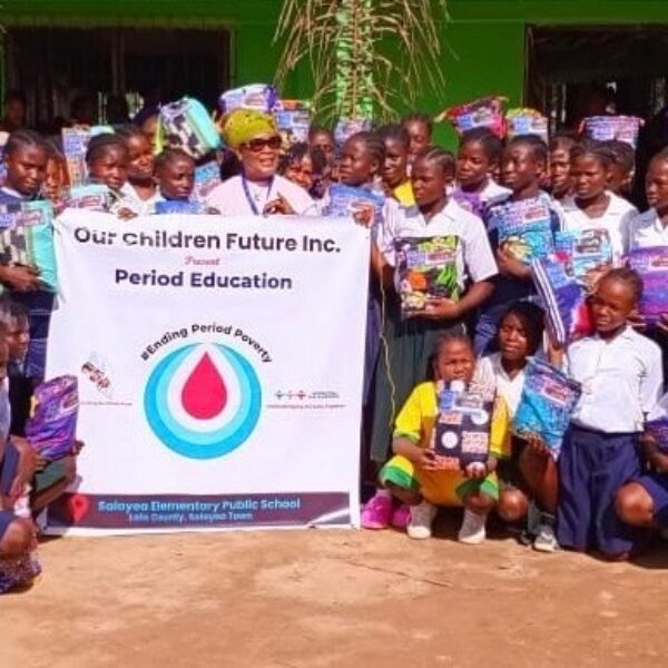 may menstrual health workshop in Liberia 062024